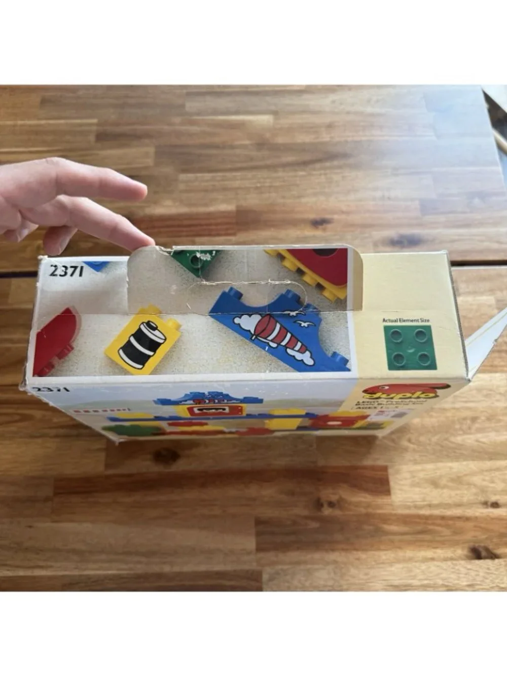 VTG‎ LEGO DUPLO PreSchool Basic Building Set 2371 INCOMPLETE SEE PICTURES RARE